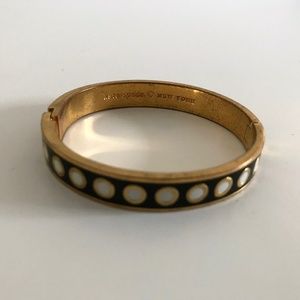kate spade Jewelry - Kate Spade Idiom Bangle Hinged Polka Dot kate spade Jewelry - Kate Spade Idiom Bangle Hinged Polka Dot